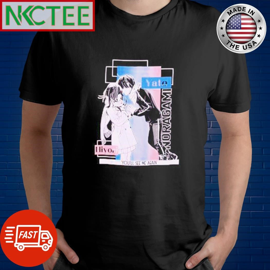 Funny Noragami Manga Art Yato &amp; Hiyori shirt Unisex T-shirt, Sweatshirt, Hoodie, Long Sleeve Tee - T-Shirt, Sweatshirt, Hoodie