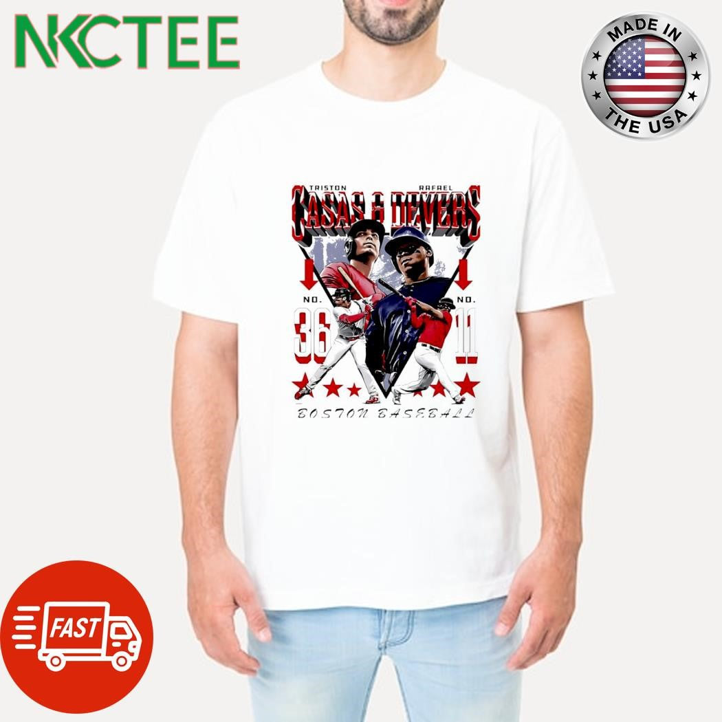 Funny Rafael Devers and Triston Casas players 36 11 Boston baseball shirt Unisex T-shirt, Sweatshirt, Hoodie, Long Sleeve Tee - T-Shirt, Sweatshirt, Hoodie