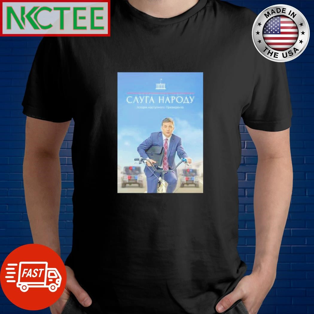 Funny Servant of the People Volodymyr Zelenskyy shirt Unisex T-shirt, Sweatshirt, Hoodie, Long Sleeve Tee - T-Shirt, Sweatshirt, Hoodie