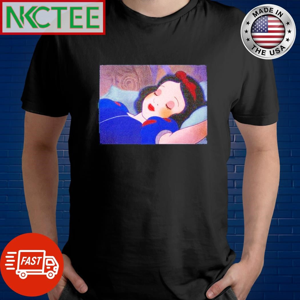 Funny Snow White and the Seven Dwarfs sleep shirt Unisex T-shirt, Sweatshirt, Hoodie, Long Sleeve Tee - T-Shirt, Sweatshirt, Hoodie