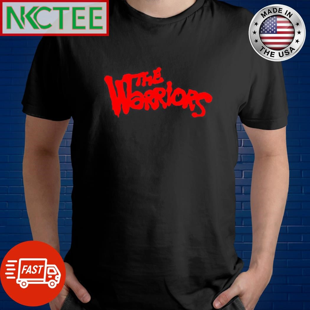 Funny The warriors text paint shirt Unisex T-shirt, Sweatshirt, Hoodie, Long Sleeve Tee - T-Shirt, Sweatshirt, Hoodie