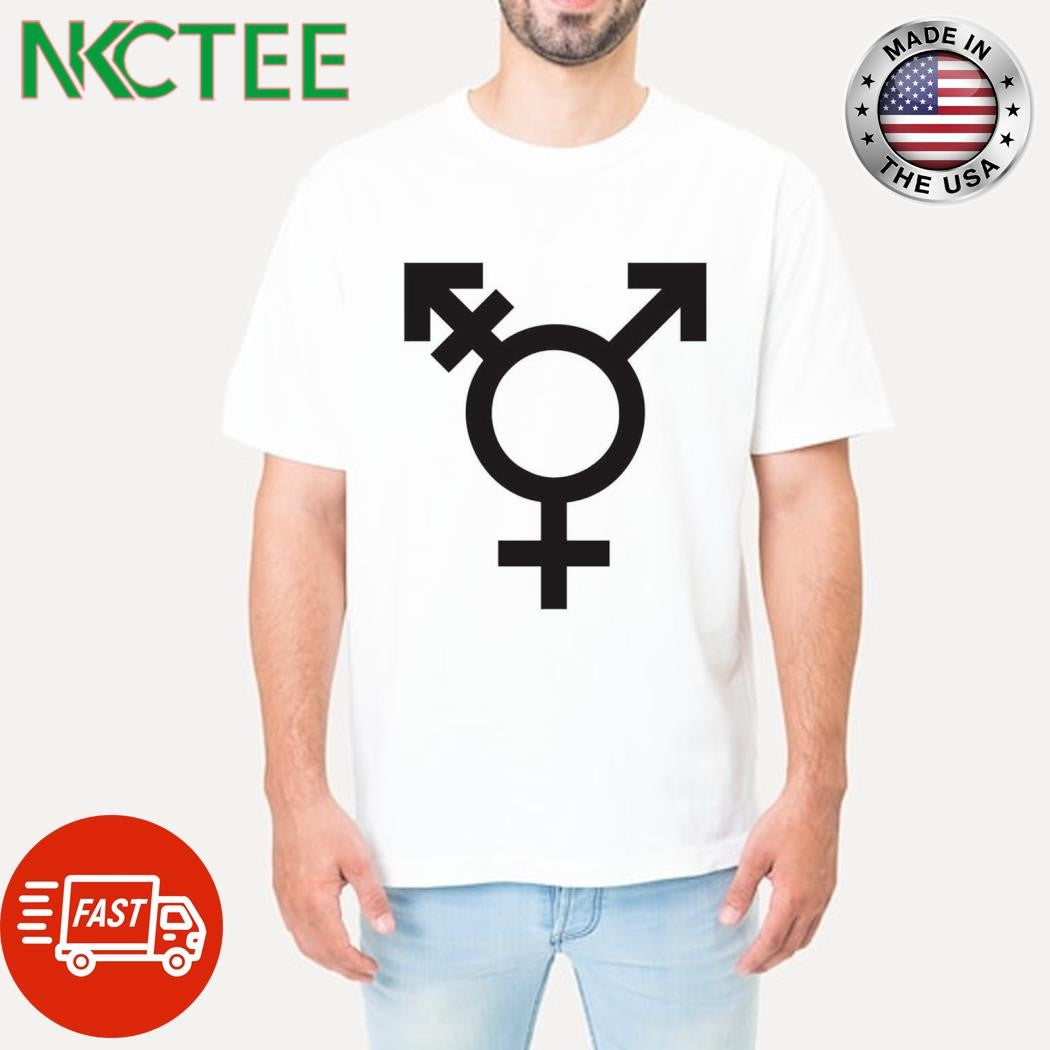 Funny Triangle Three Gender Symbol shirt Unisex T-shirt, Sweatshirt, Hoodie, Long Sleeve Tee - T-Shirt, Sweatshirt, Hoodie