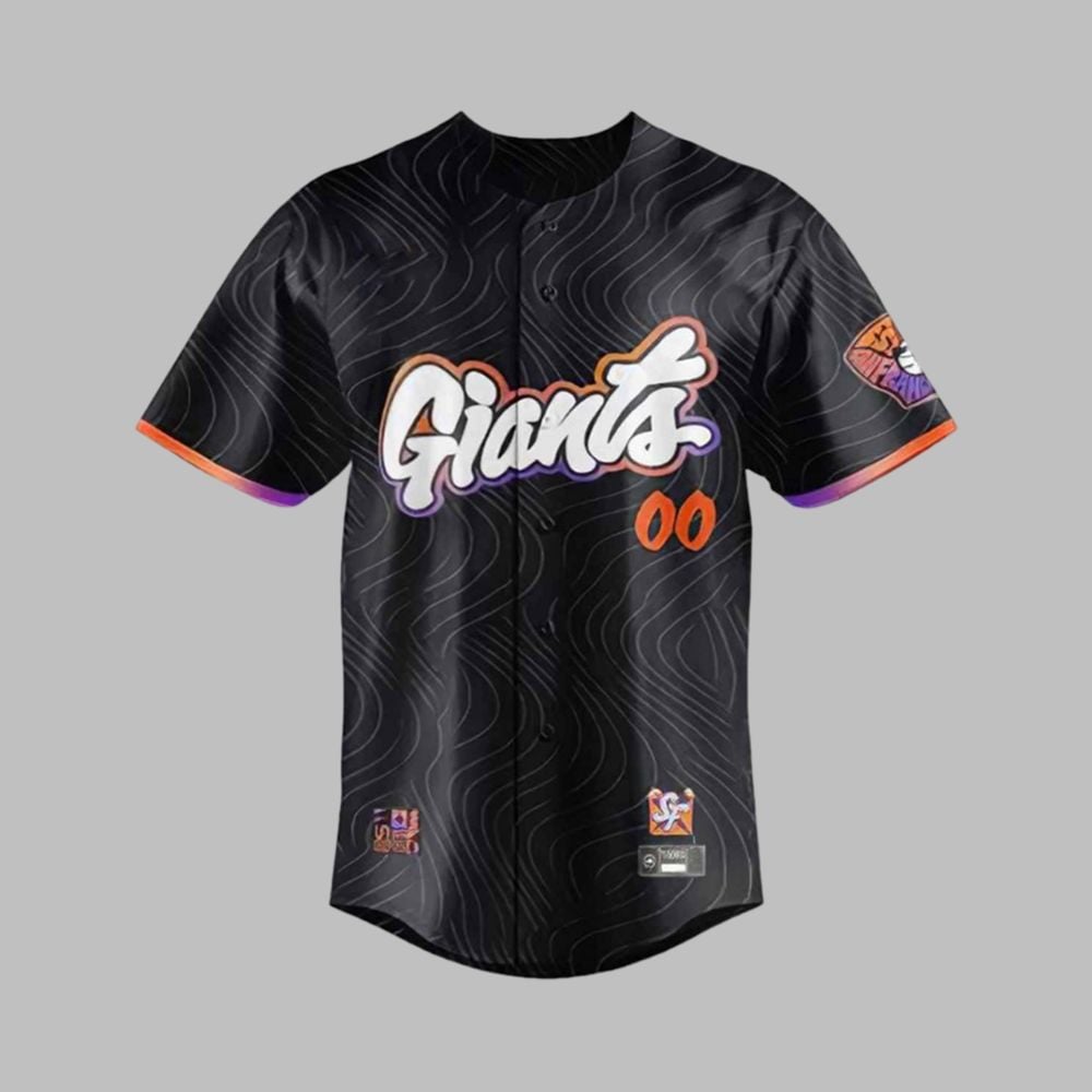 SF Giants City Connect Jersey 2025 baseball jersey product view 2
