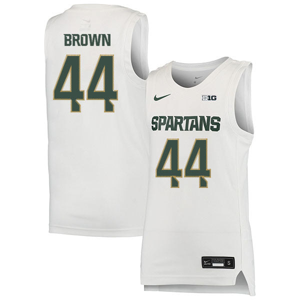 Gabe Brown 44 White College Football Jersey football jersey product view 1