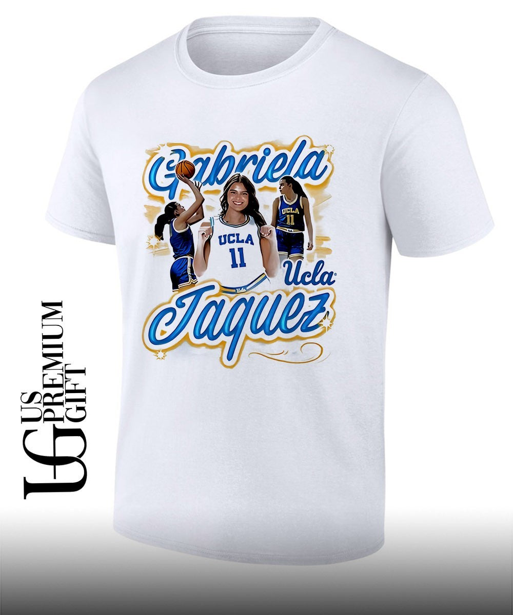 Gabriela Jaquez UCLA Bruins NIL Illustrated shirt Unisex T-shirt, Sweatshirt, Hoodie, Long Sleeve Tee - T-Shirt, Sweatshirt, Hoodie