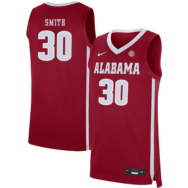 Galin Smith 30 Red College Football Jersey football jersey product view 1