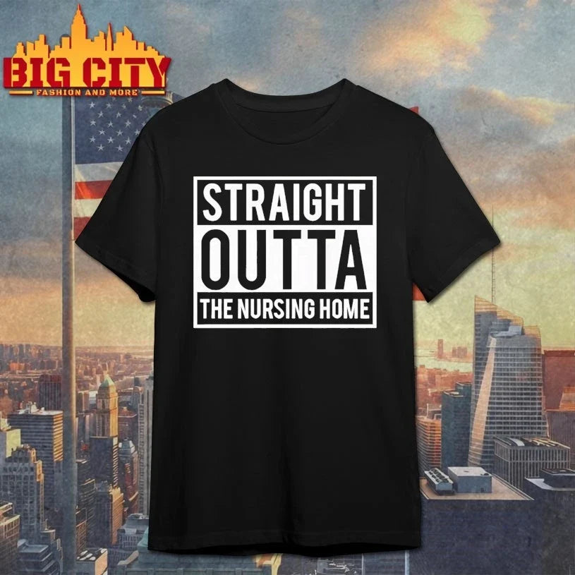 Gangster Granny Straight Outta The Nursing Home shirt Unisex T-shirt, Sweatshirt, Hoodie, Long Sleeve Tee - T-Shirt, Sweatshirt, Hoodie