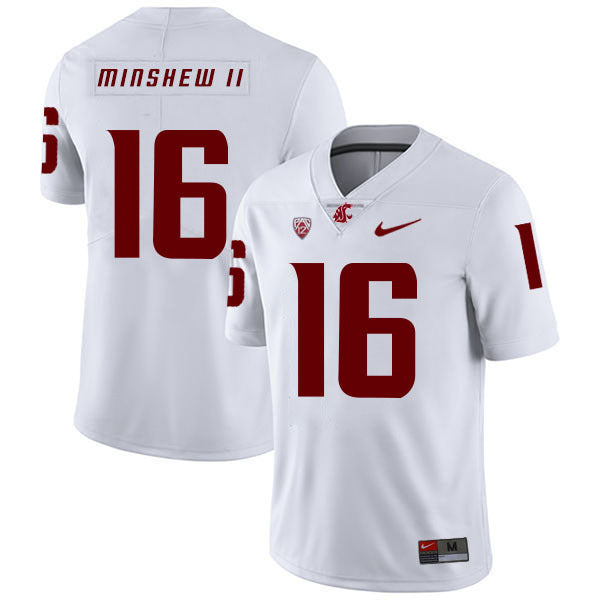 Gardner Minshew II 16 White College Football Jersey football jersey product view 1