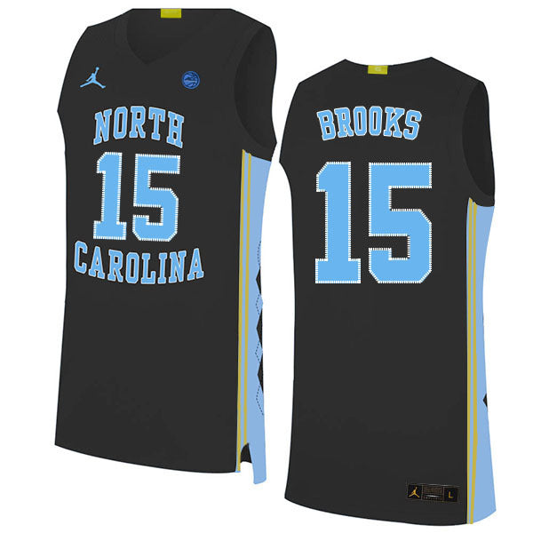 Garrison Brooks 15 Black College Football Jersey football jersey product view 1