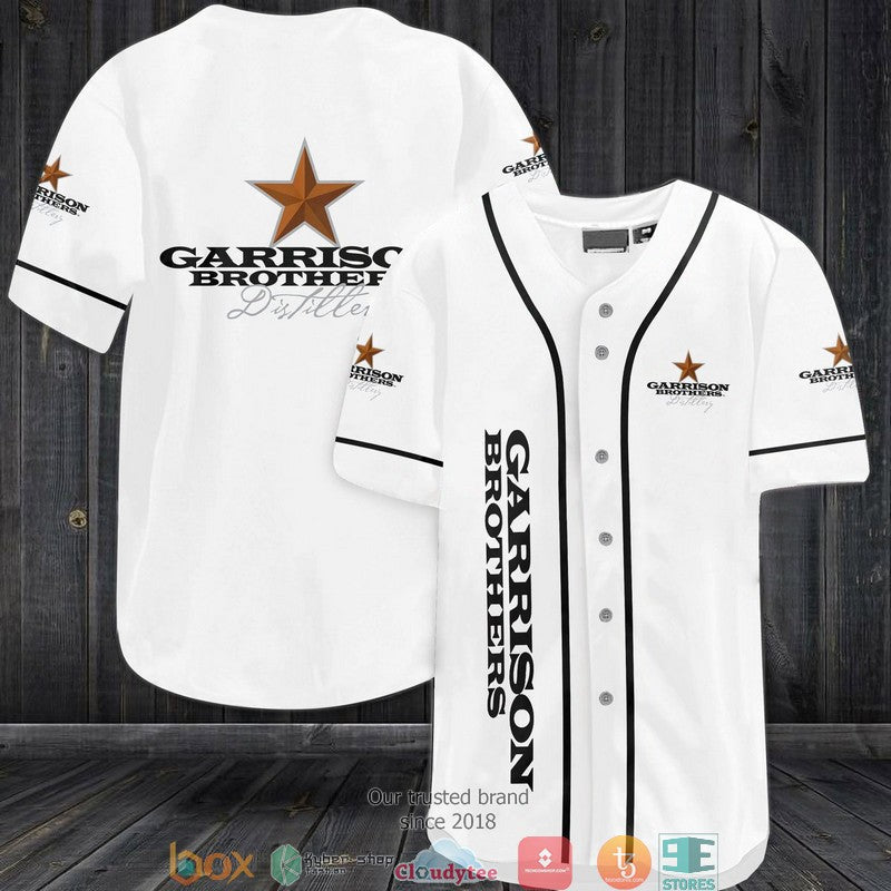 BEST Garrison Brothers Baseball Jersey baseball jersey product view 1
