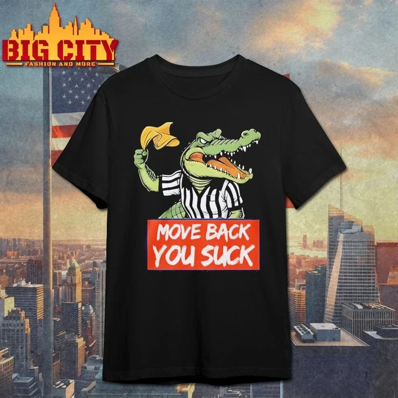 Gator Yellow Flag Move Back You Suck shirt Unisex T-shirt, Sweatshirt, Hoodie, Long Sleeve Tee - T-Shirt, Sweatshirt, Hoodie