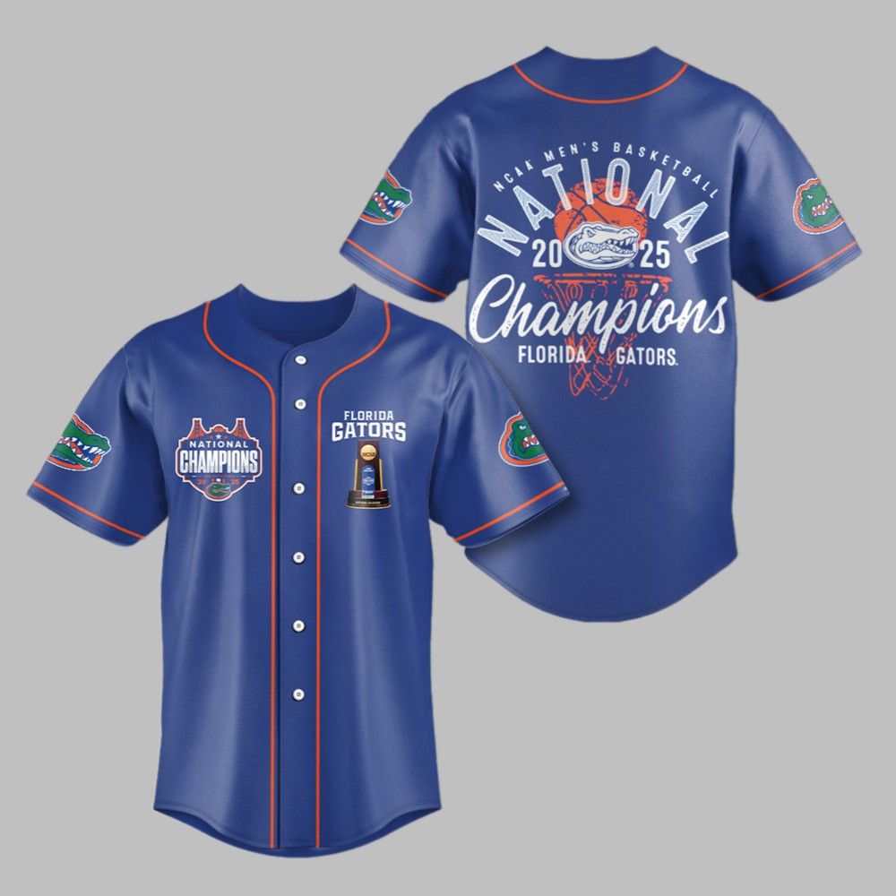 Gators National 2025 Champions Jersey sports jersey product view 1