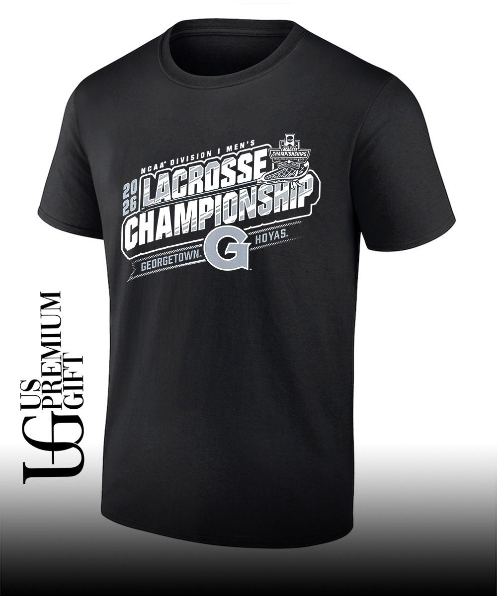 Georgetown Hoyas NCAA Division I Mens Lacrosse Championship 2026 shirt Unisex T-shirt, Sweatshirt, Hoodie, Long Sleeve Tee - T-Shirt, Sweatshirt, Hoodie