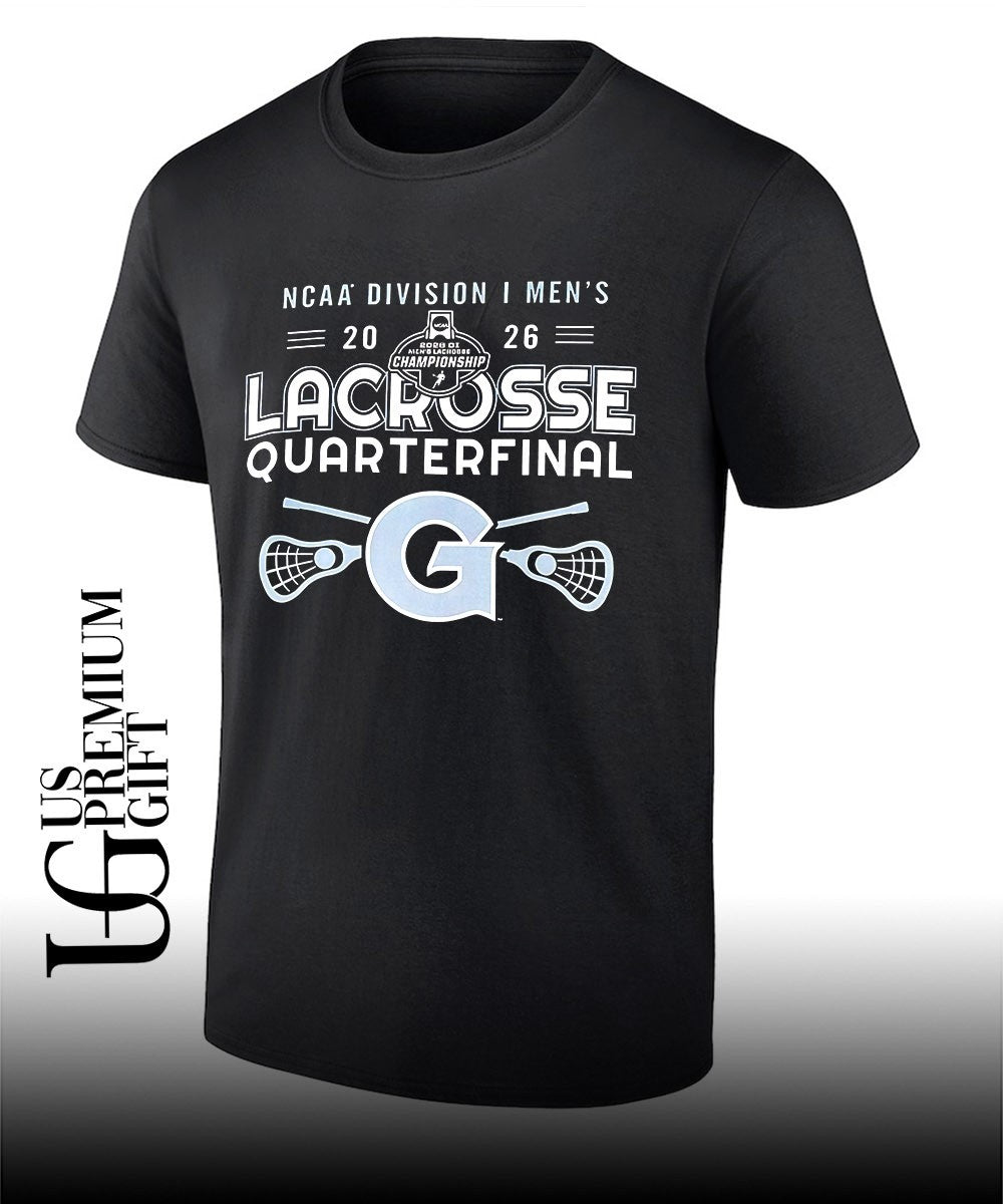 Georgetown Hoyas NCAA Division I mens Lacrosse Quarterfinal 2026 shirt Unisex T-shirt, Sweatshirt, Hoodie, Long Sleeve Tee - T-Shirt, Sweatshirt, Hoodie