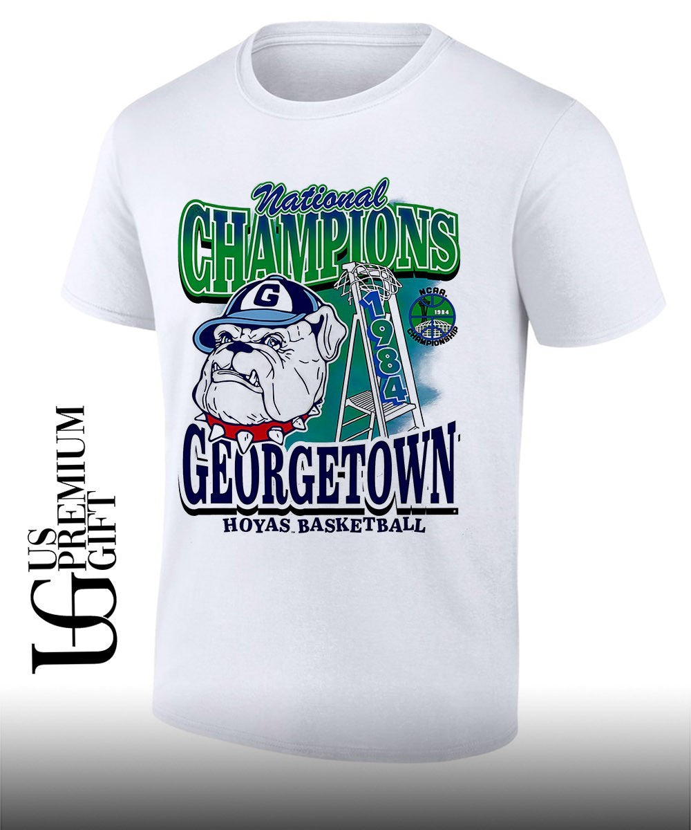 Georgetown Hoyas basketball NCAA National Champions Final Four 1984 shirt Unisex T-shirt, Sweatshirt, Hoodie, Long Sleeve Tee - T-Shirt, Sweatshirt, Hoodie