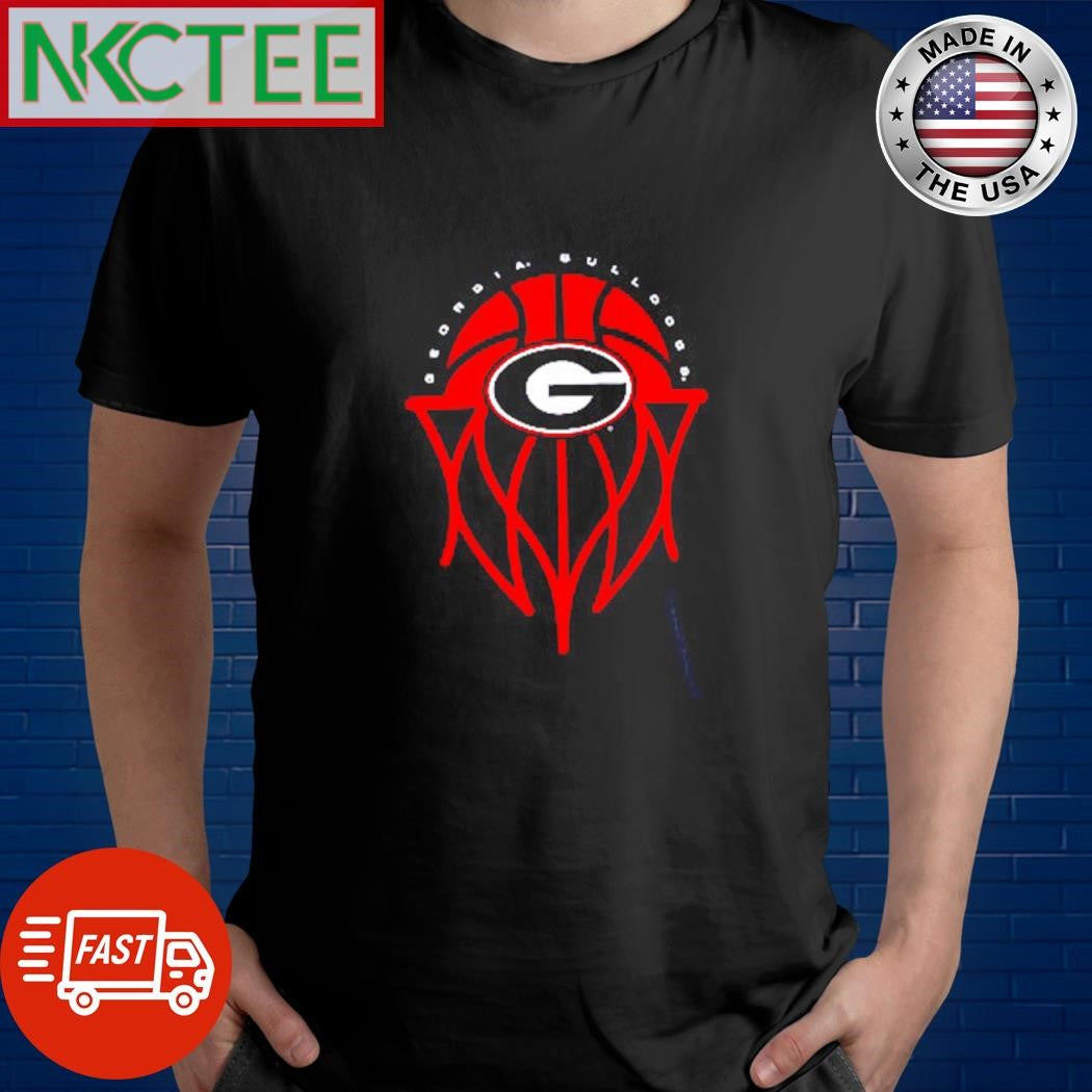 Georgia Bulldogs Basketball basket and ball shirt Unisex T-shirt, Sweatshirt, Hoodie, Long Sleeve Tee - T-Shirt, Sweatshirt, Hoodie