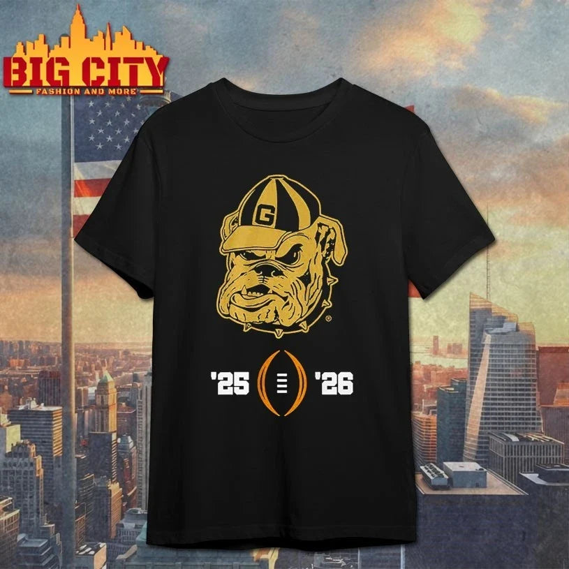 Georgia Football macos 2025-26 College Football Playoff shirt Unisex T-shirt, Sweatshirt, Hoodie, Long Sleeve Tee - T-Shirt, Sweatshirt, Hoodie