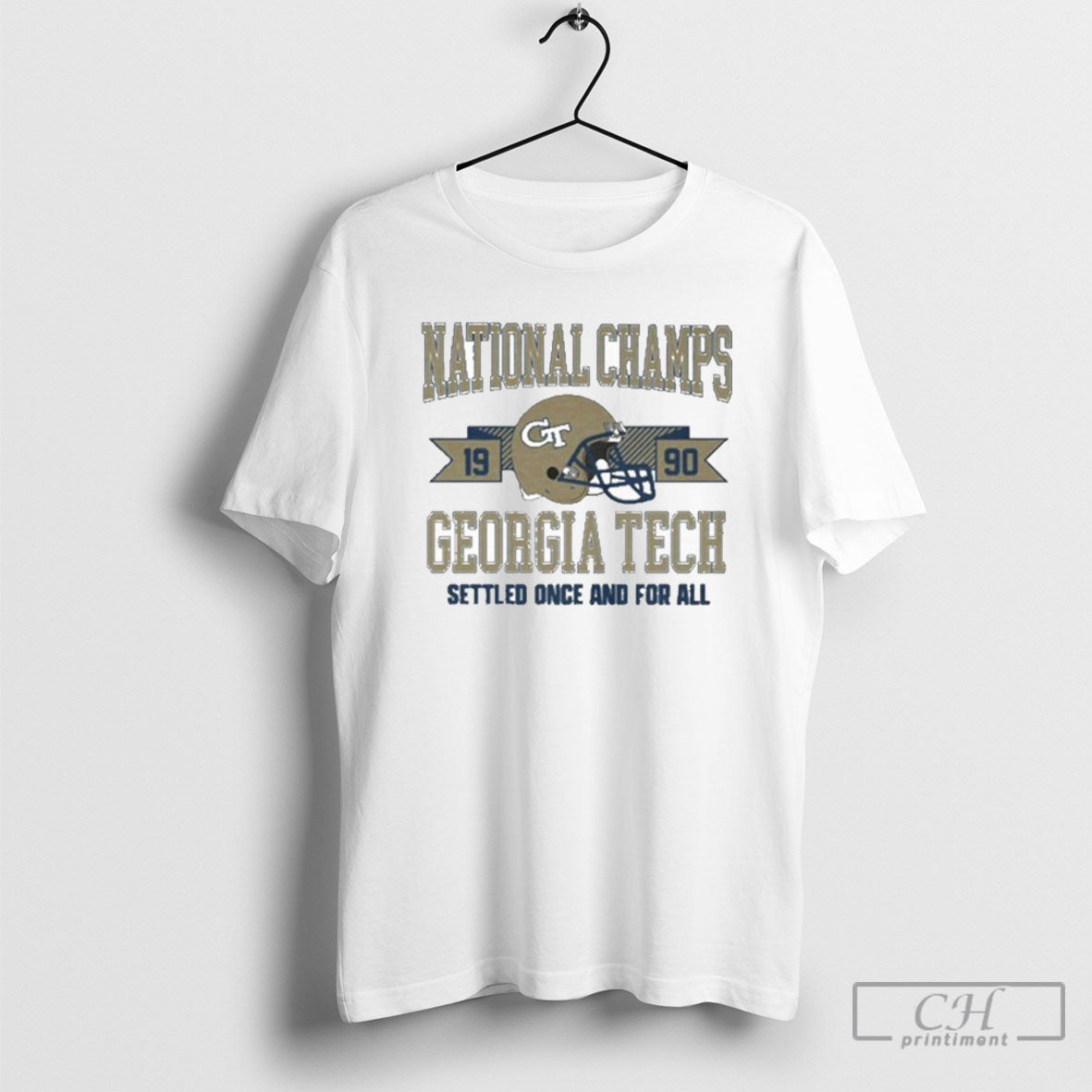 Georgia Tech Football Yellow Jackets 1990 National Champs Shirt Tee Unisex T-shirt, Sweatshirt, Hoodie, Long Sleeve Tee - T-Shirt, Sweatshirt, Hoodie