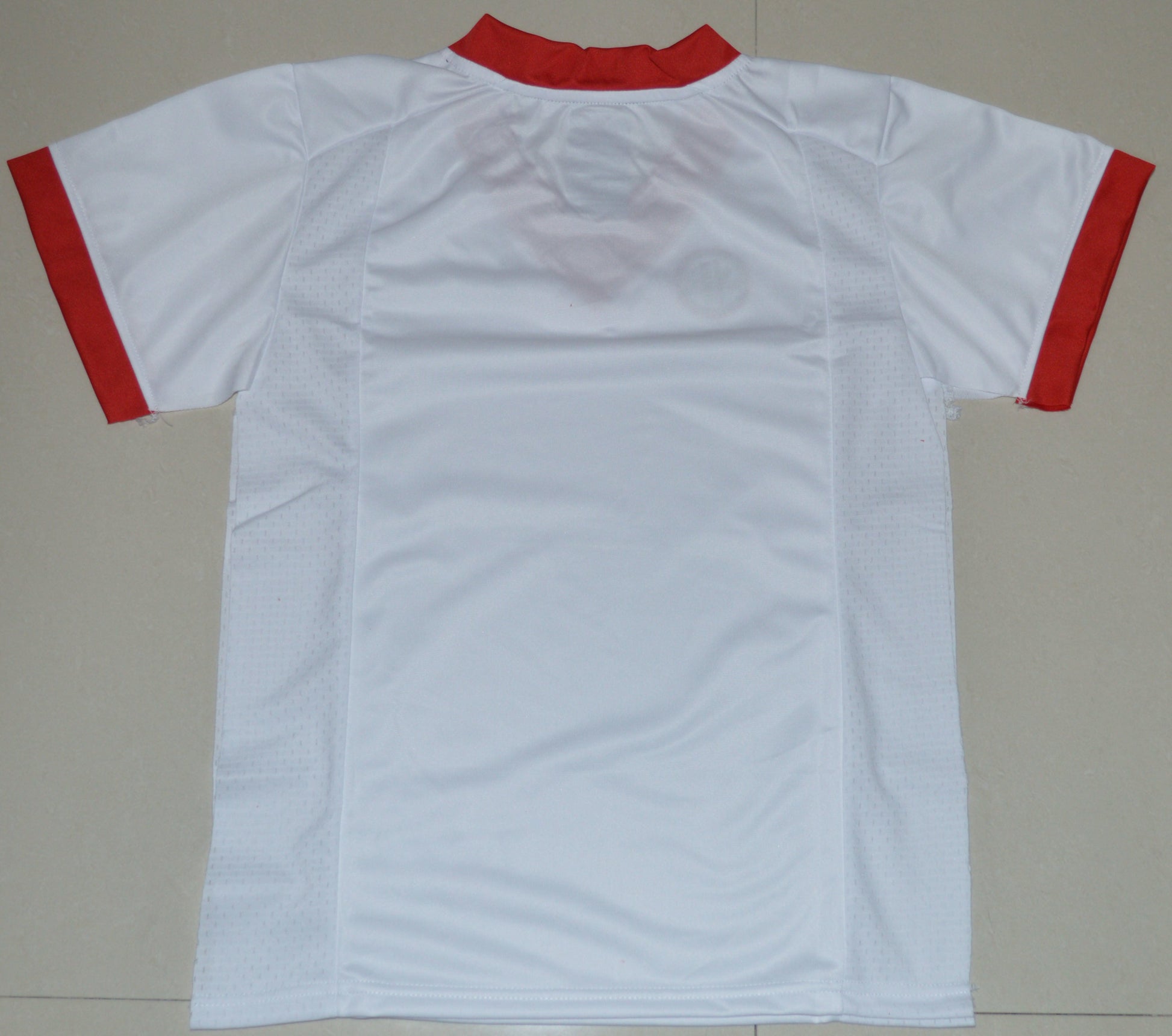Georgia Blank Youth White Back College Football Jersey football jersey product view 1