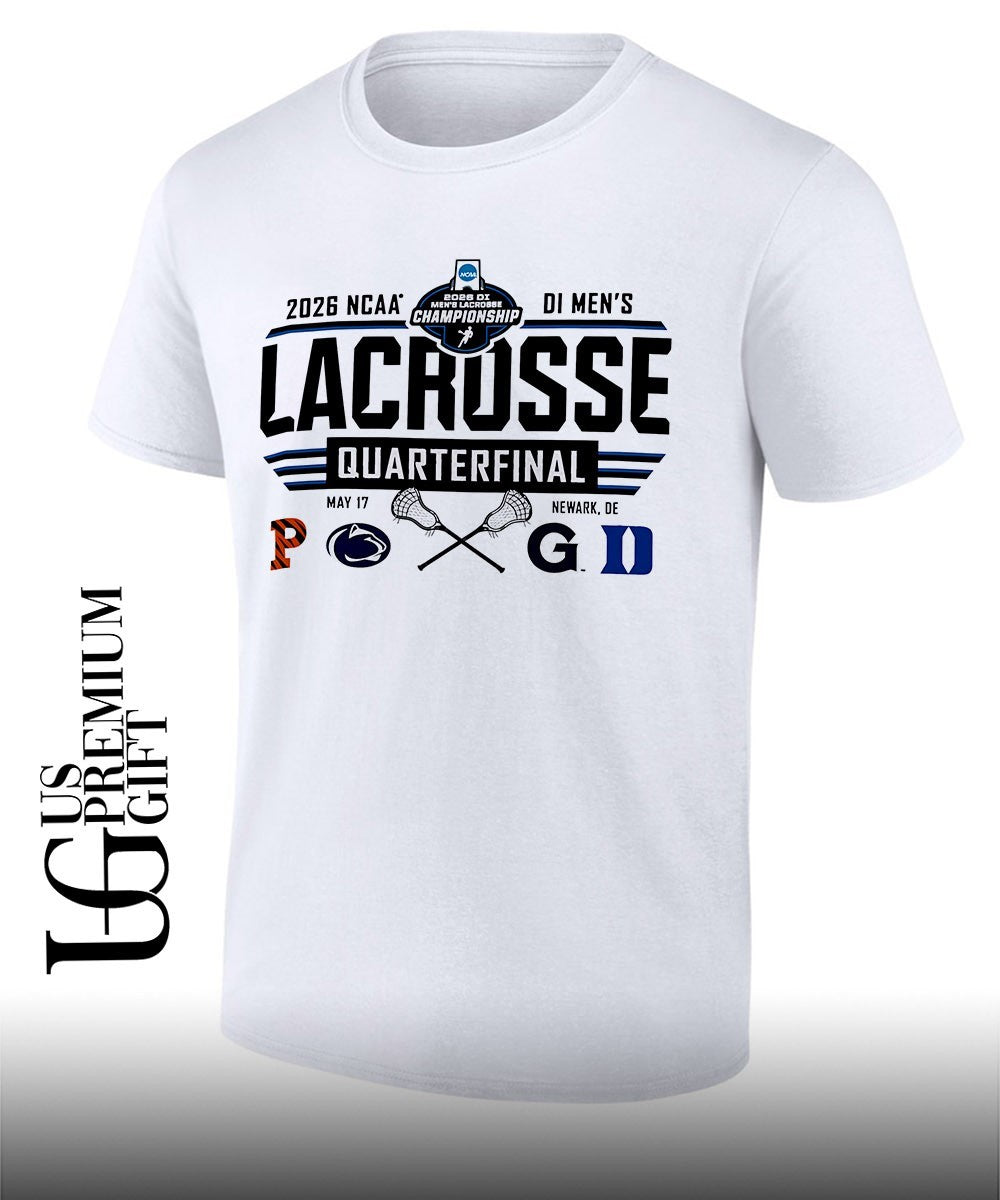 2026 NCAA Division I Mens Lacrosse Quarterfinal logo shirt Unisex T-shirt, Sweatshirt, Hoodie, Long Sleeve Tee - T-Shirt, Sweatshirt, Hoodie
