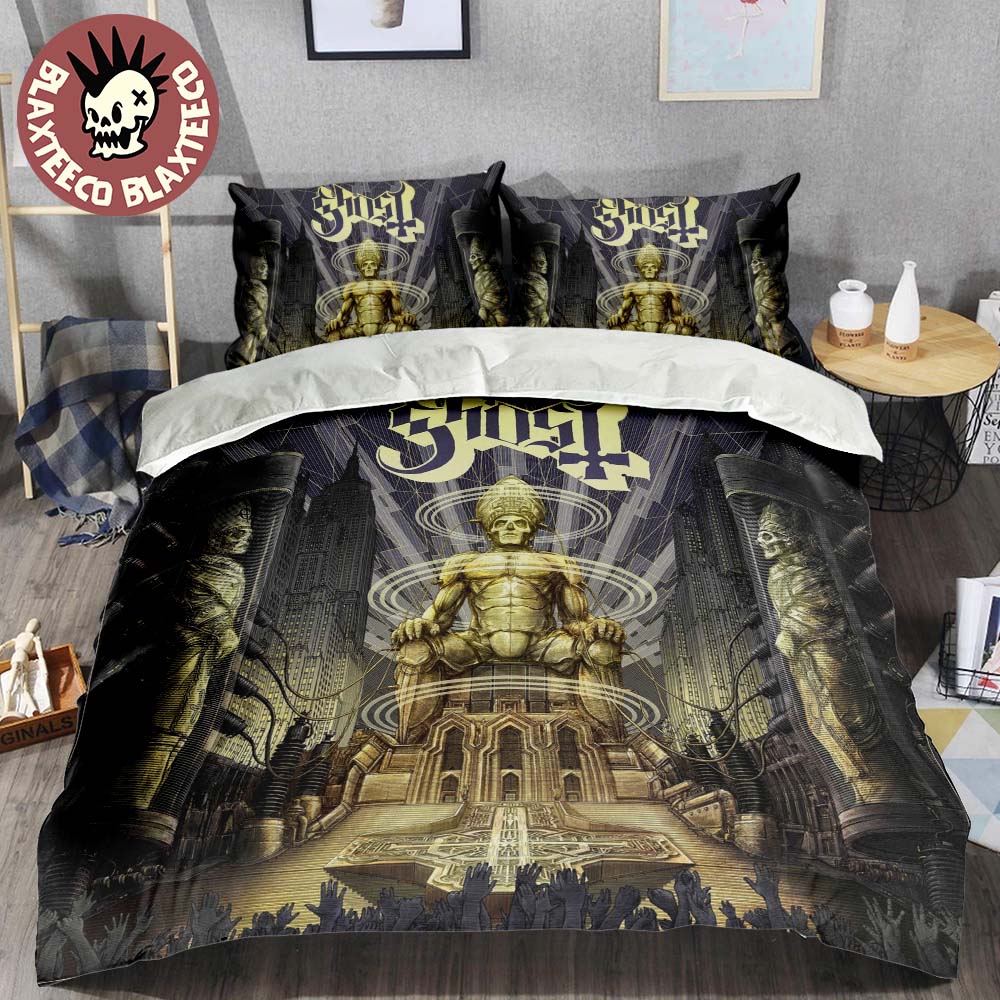 Ghost Band Ceremony and Devotion Album Cover Gift For Fans Hawaiian Shirt Unisex T-shirt, Sweatshirt, Hoodie, Long Sleeve Tee - T-Shirt, Sweatshirt, Hoodie