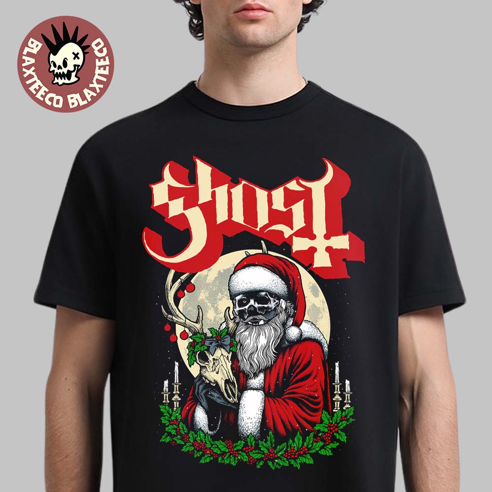 Ghost Papa V Father 2025 Christmas T-Shirt Unisex T-shirt, Sweatshirt, Hoodie, Long Sleeve Tee - T-Shirt, Sweatshirt, Hoodie