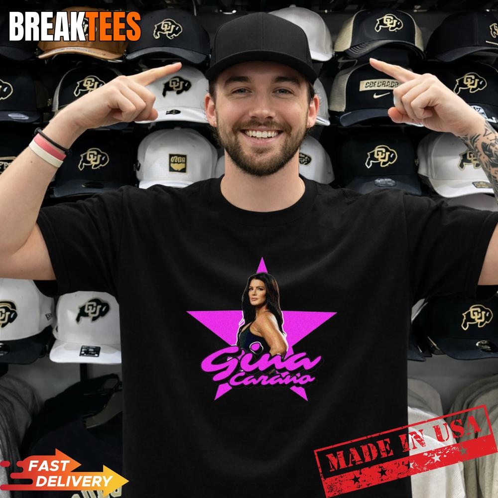 Gina Carano Action Star MMA T-Shirt Unisex T-shirt, Sweatshirt, Hoodie, Long Sleeve Tee - T-Shirt, Sweatshirt, Hoodie
