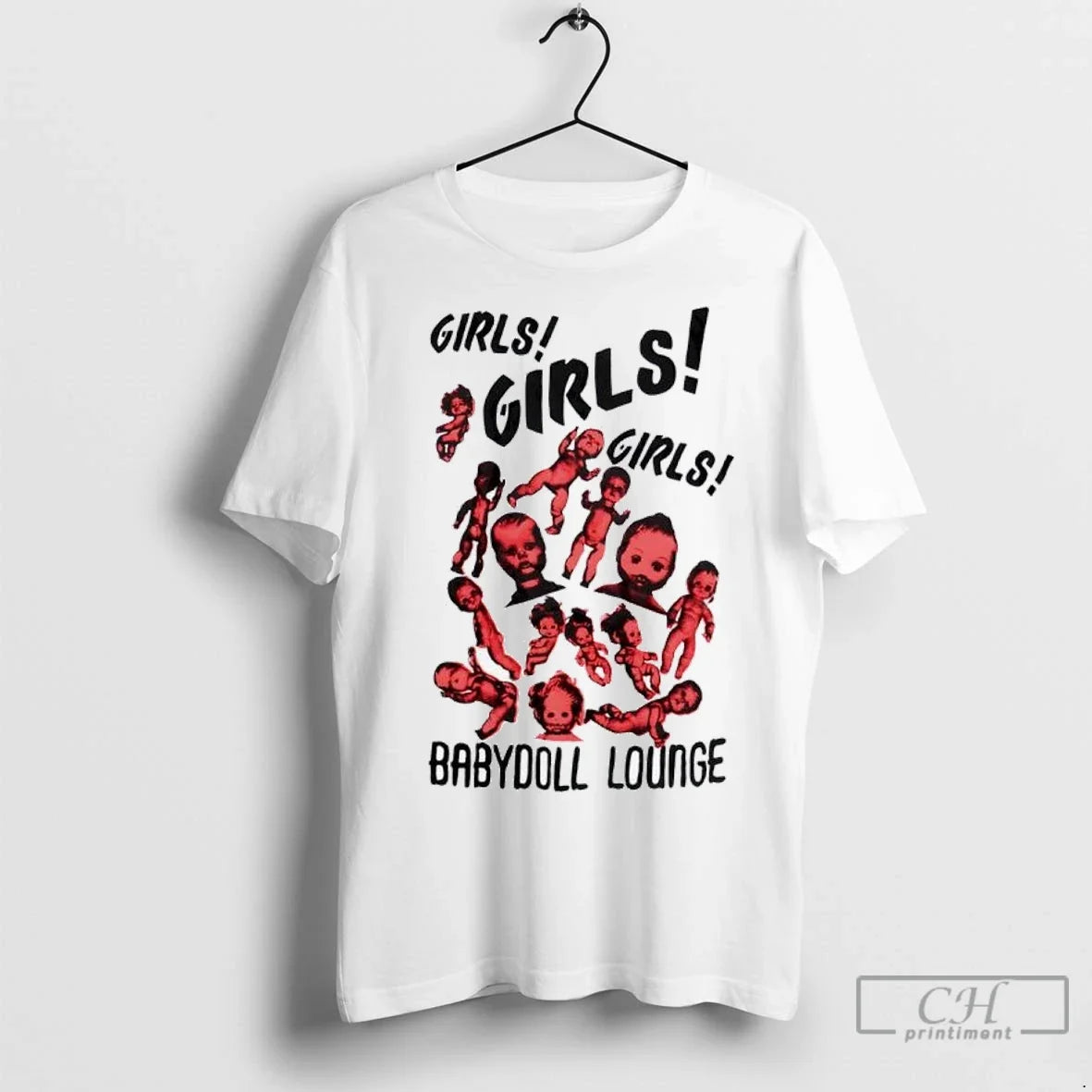 Girls Girls Girls Baby Doll Lounge T Shirts Unisex T-shirt, Sweatshirt, Hoodie, Long Sleeve Tee - T-Shirt, Sweatshirt, Hoodie