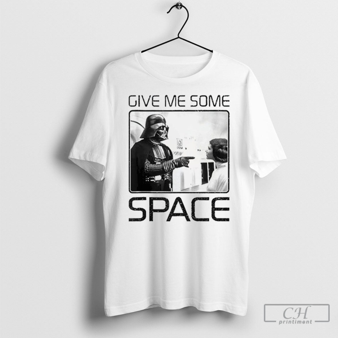 Give Me Some Space Darth Vader Princess Leia Shirts Unisex T-shirt, Sweatshirt, Hoodie, Long Sleeve Tee - T-Shirt, Sweatshirt, Hoodie