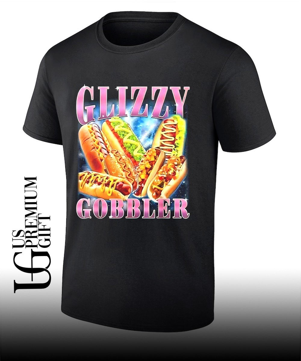 Glizzy Gobbler Hotdog shirt Unisex T-shirt, Sweatshirt, Hoodie, Long Sleeve Tee - T-Shirt, Sweatshirt, Hoodie