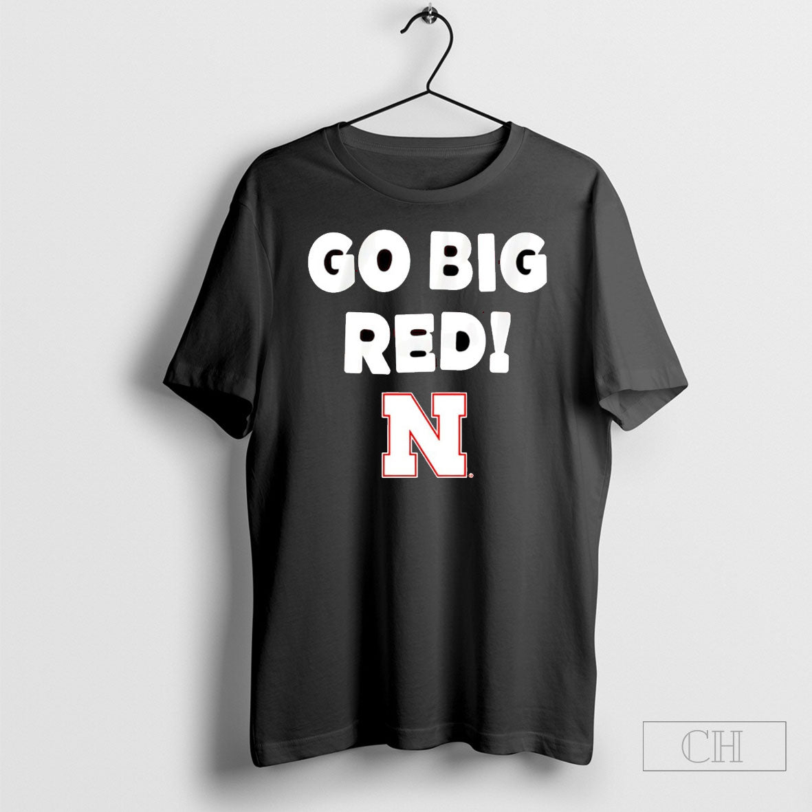 Go Big Red Nebraska Cornhuskers Slogan Shirt Tee Unisex T-shirt, Sweatshirt, Hoodie, Long Sleeve Tee - T-Shirt, Sweatshirt, Hoodie