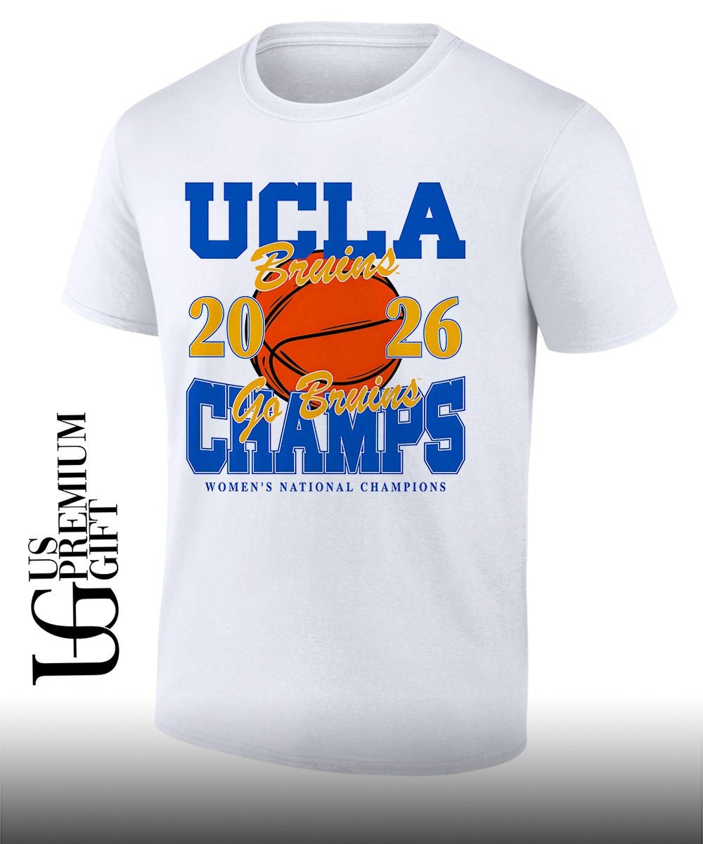 Go Bruins UCLA Bruins 2026 NCAA Womens Basketball National Champions shirt Unisex T-shirt, Sweatshirt, Hoodie, Long Sleeve Tee - T-Shirt, Sweatshirt, Hoodie