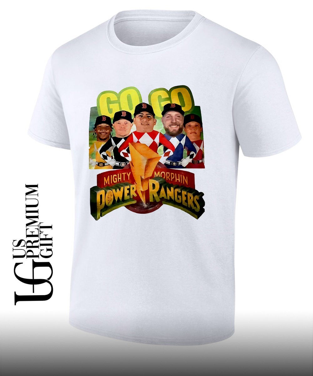 Go Go Mighty Morphin Power Rangers shirt Unisex T-shirt, Sweatshirt, Hoodie, Long Sleeve Tee - T-Shirt, Sweatshirt, Hoodie