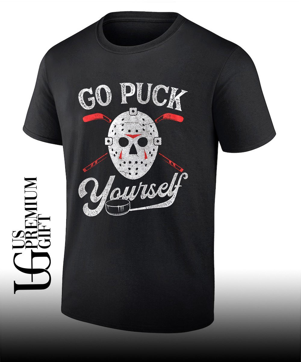 Go Puck Yourself Philadelphia Flyers hockey 2026 Playoffs shirt Unisex T-shirt, Sweatshirt, Hoodie, Long Sleeve Tee - T-Shirt, Sweatshirt, Hoodie