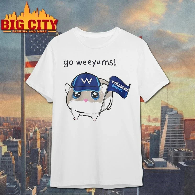 Go Weeyums Williams Racing shirt Unisex T-shirt, Sweatshirt, Hoodie, Long Sleeve Tee - T-Shirt, Sweatshirt, Hoodie