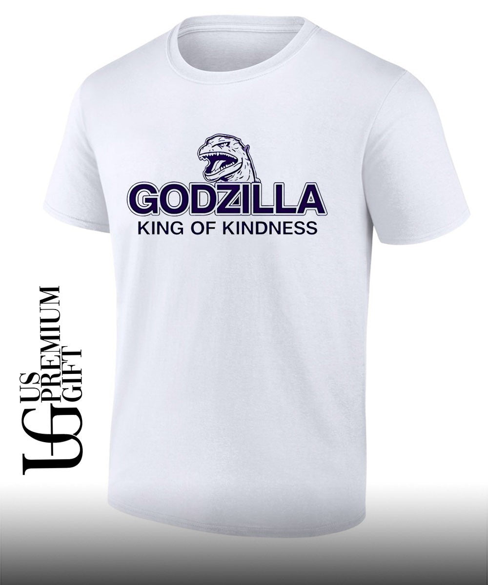 Godzilla King Of Kindness shirt Unisex T-shirt, Sweatshirt, Hoodie, Long Sleeve Tee - T-Shirt, Sweatshirt, Hoodie