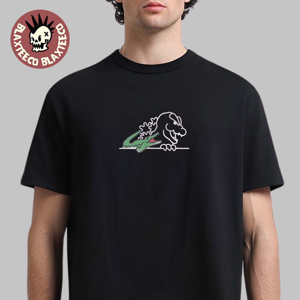 Godzilla X Lacoste Godzilla Head T-Shirt Unisex T-shirt, Sweatshirt, Hoodie, Long Sleeve Tee - T-Shirt, Sweatshirt, Hoodie