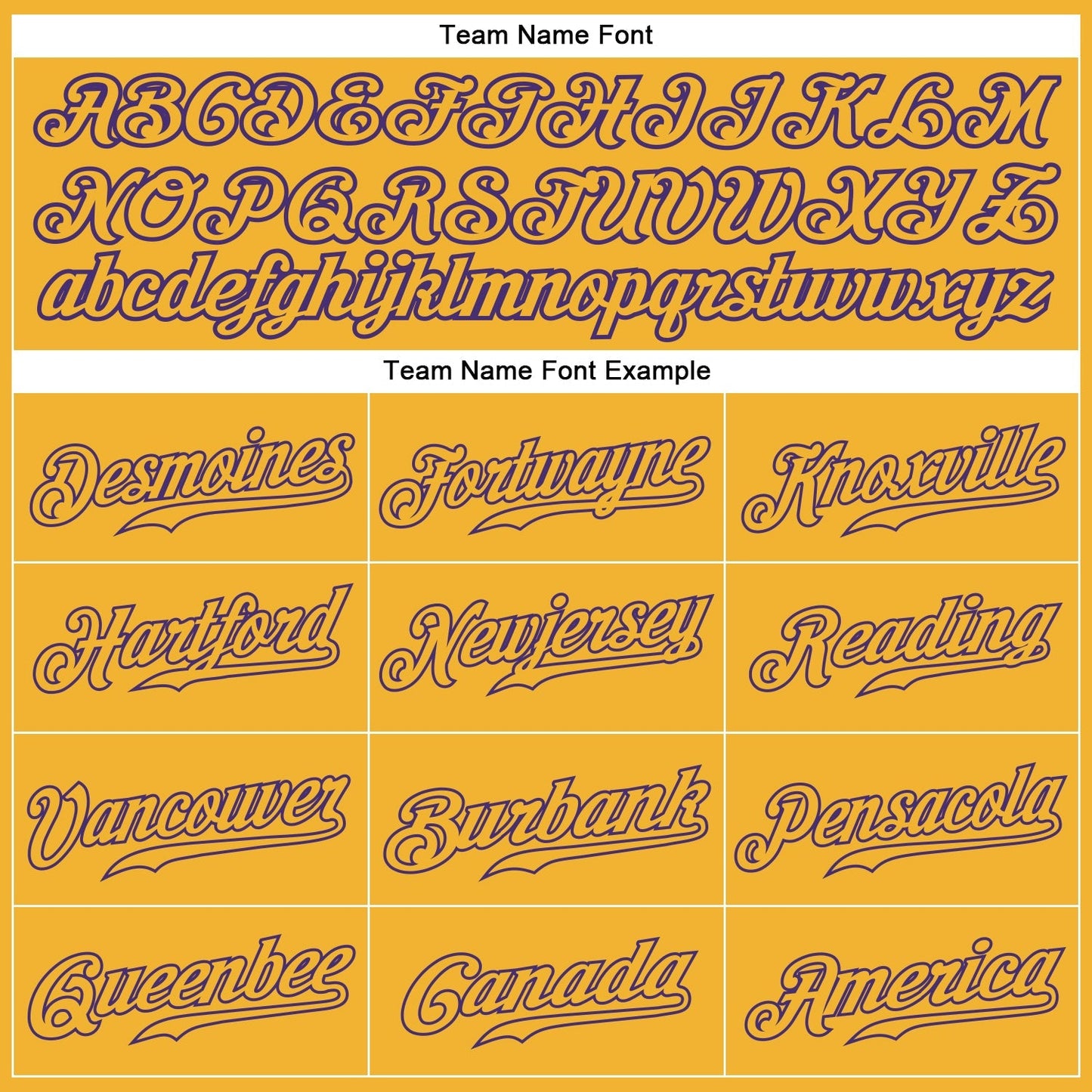 Custom Gold Gold-Purple Authentic Baseball Jersey baseball jersey product view 4
