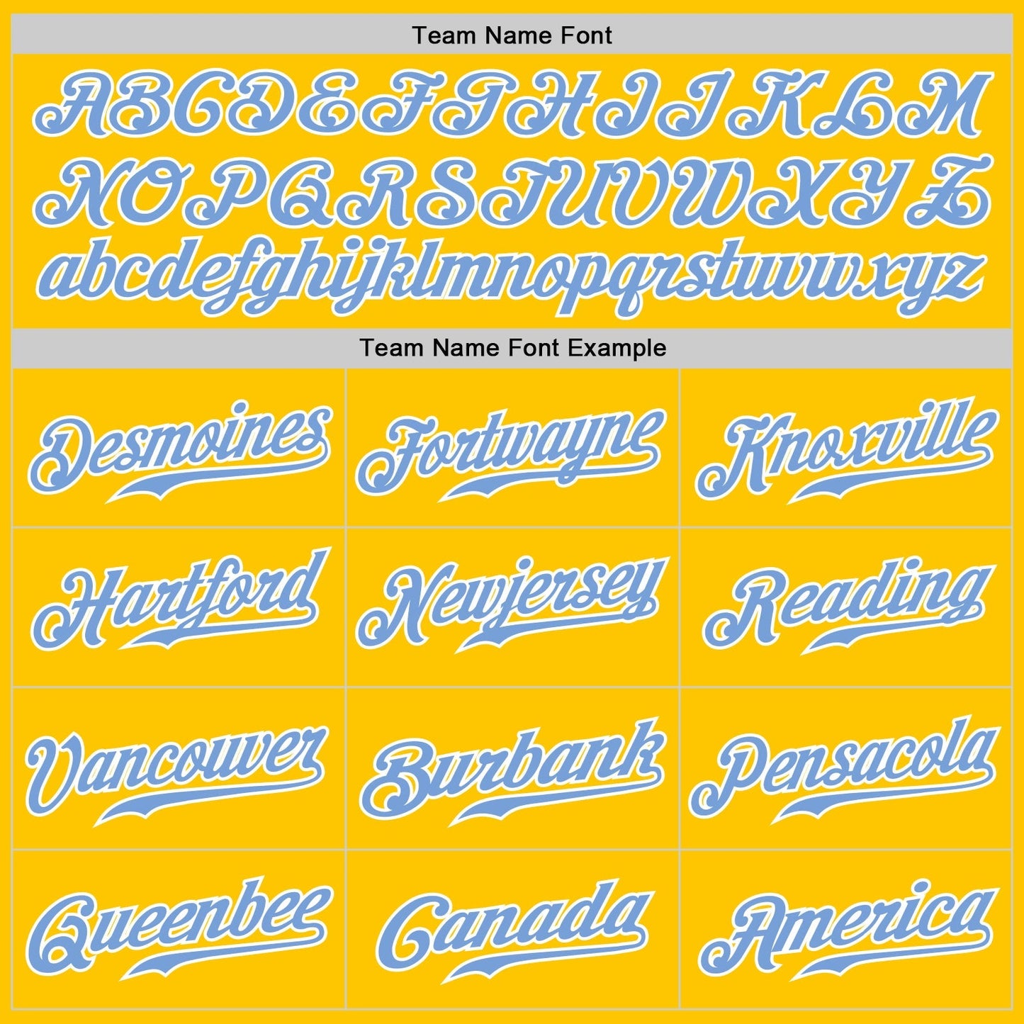Custom Yellow Light Blue Pinstripe Light Blue-White Authentic Baseball Jersey baseball jersey product view 5