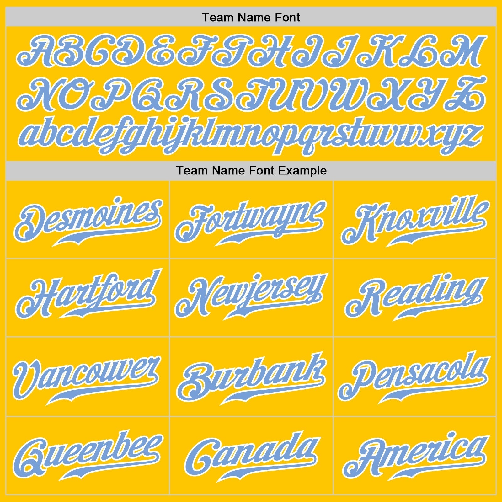 Custom Yellow Light Blue Pinstripe Light Blue-White Authentic Baseball Jersey baseball jersey product view 5
