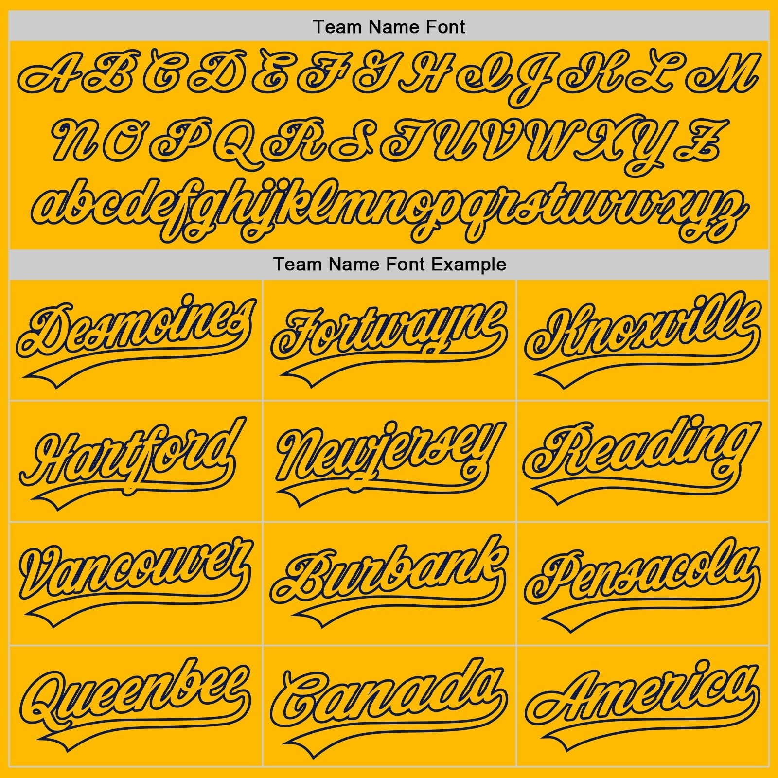 Custom Gold Gold-Navy Authentic Baseball Jersey baseball jersey product view 4