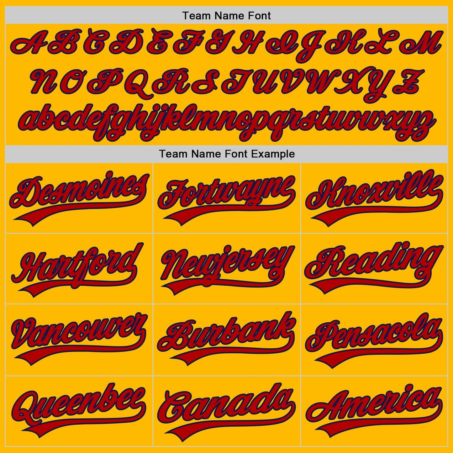 Custom Gold Red-Navy Authentic Throwback Baseball Jersey baseball jersey product view 4