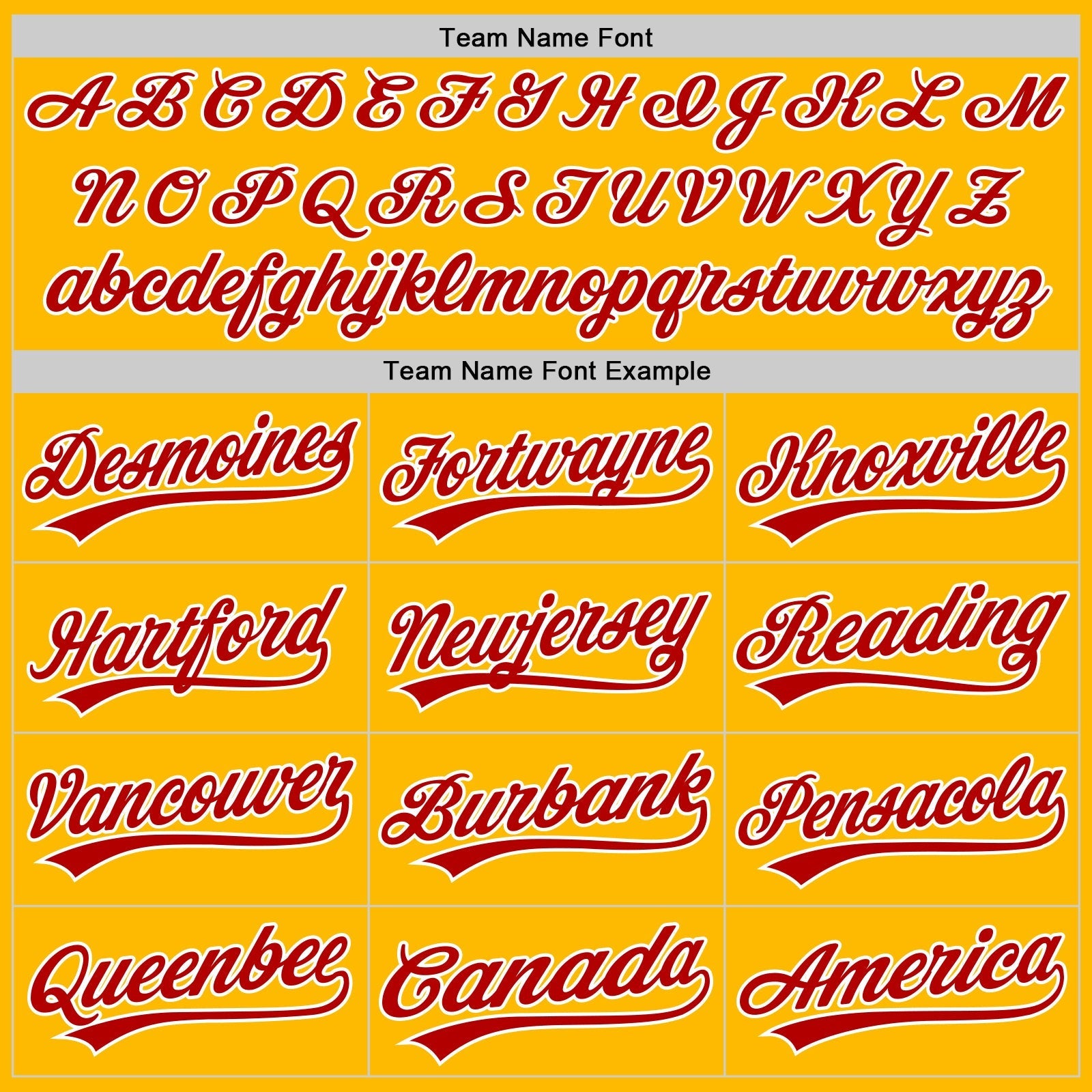 Custom Gold Red-White Authentic Throwback Baseball Jersey baseball jersey product view 4