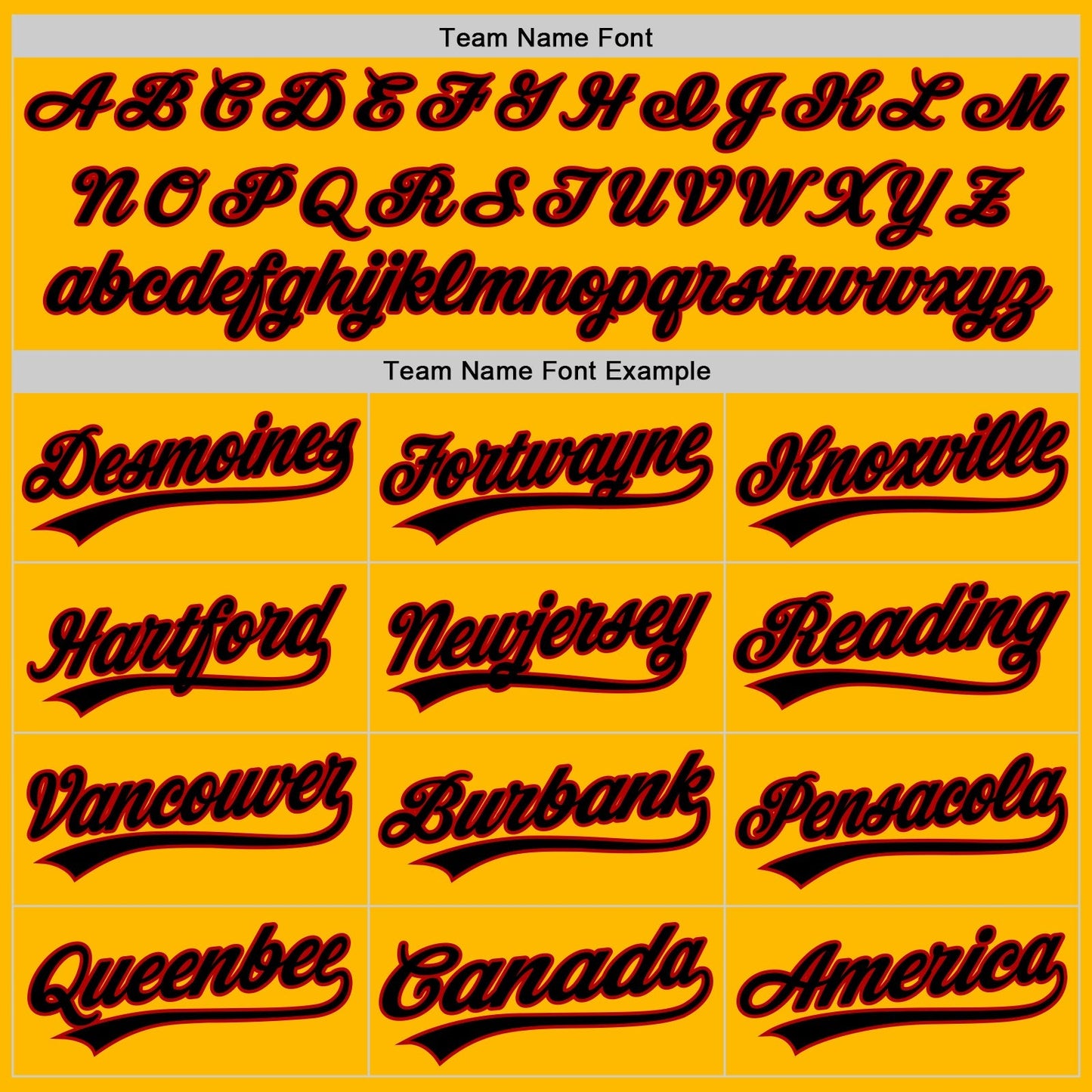 Custom Gold Black-Red Authentic Throwback Baseball Jersey baseball jersey product view 4