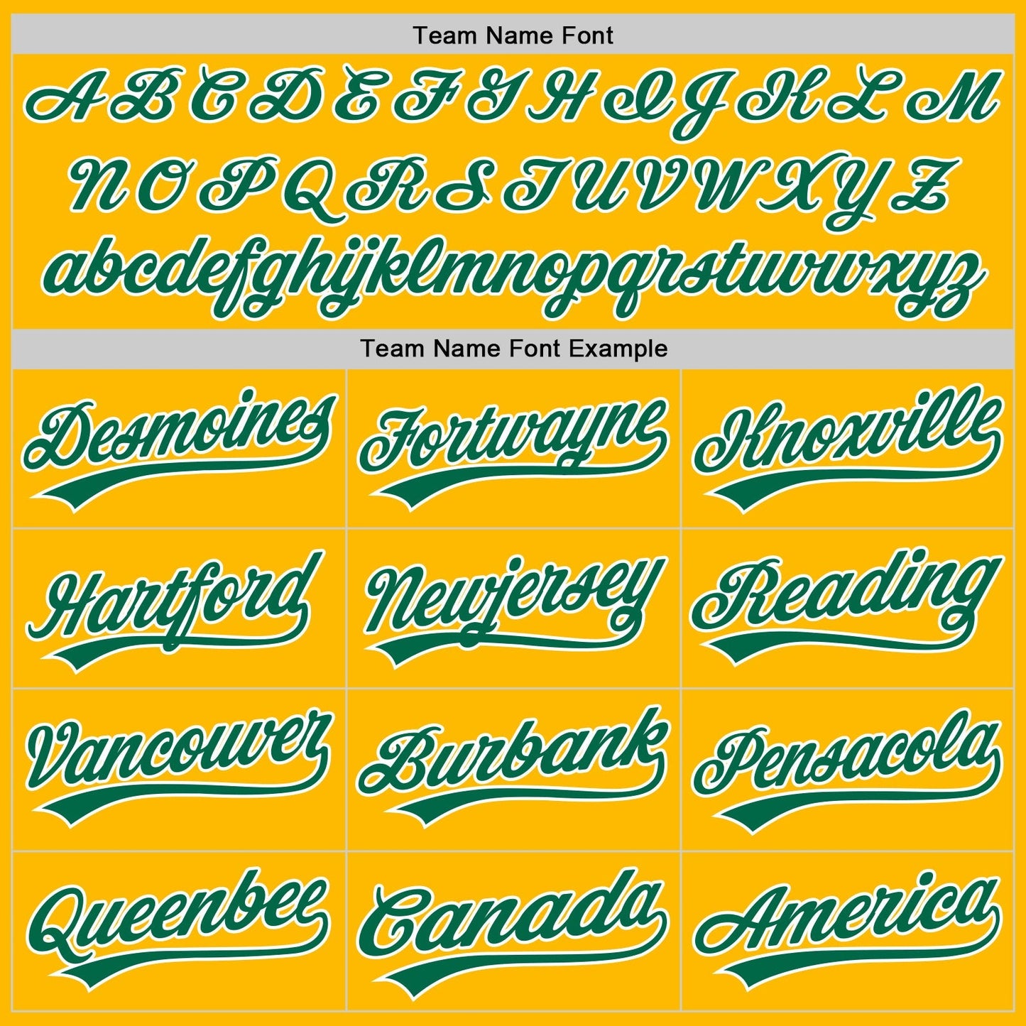 Custom Gold Kelly Green-White Authentic Throwback Baseball Jersey baseball jersey product view 4