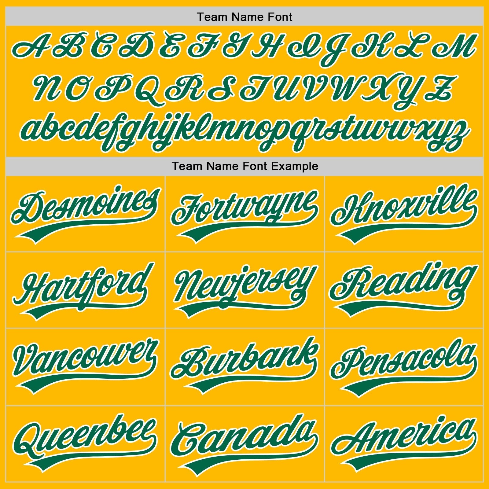 Custom Gold Kelly Green-White Authentic Throwback Baseball Jersey baseball jersey product view 4