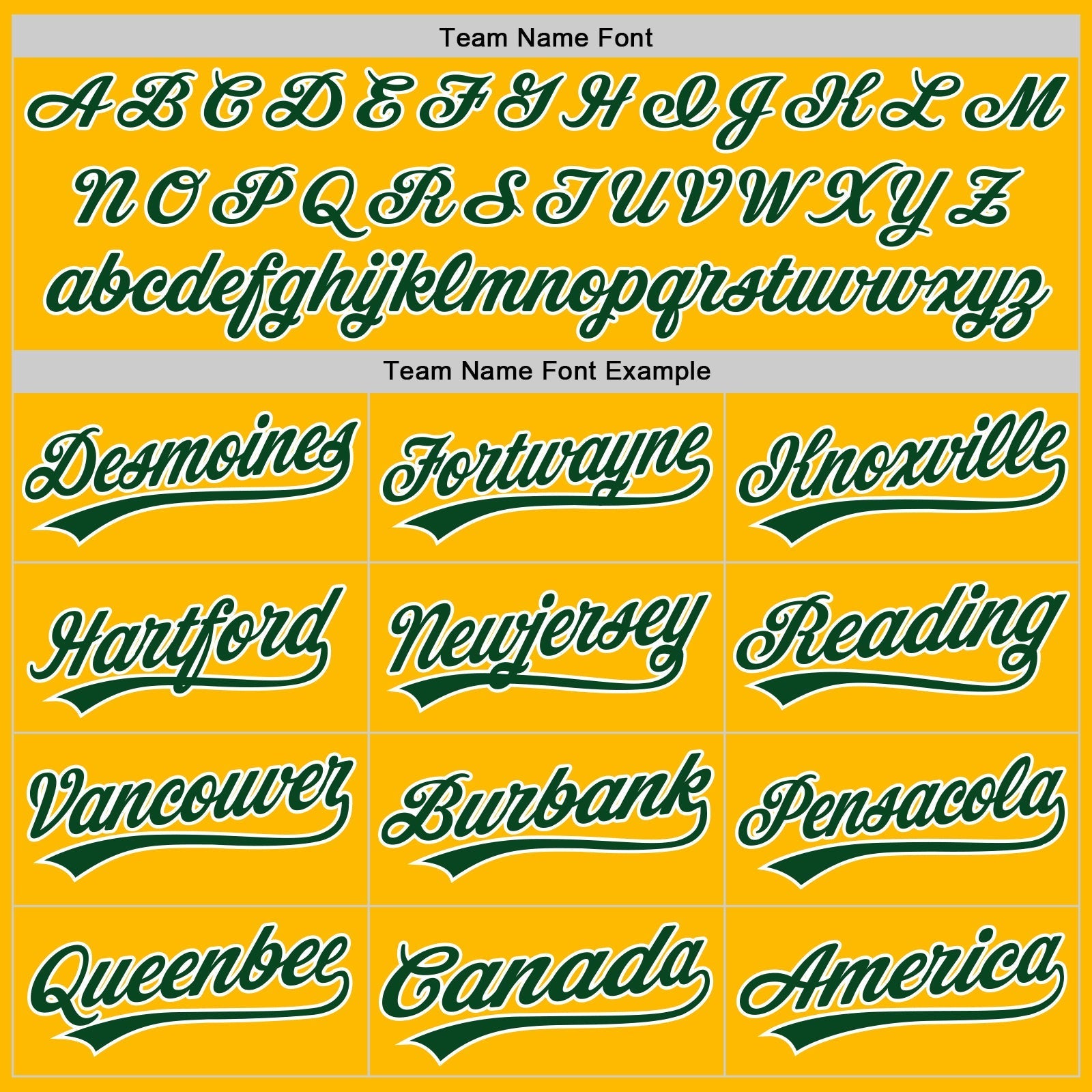 Custom Gold Green-White Authentic Throwback Baseball Jersey baseball jersey product view 4