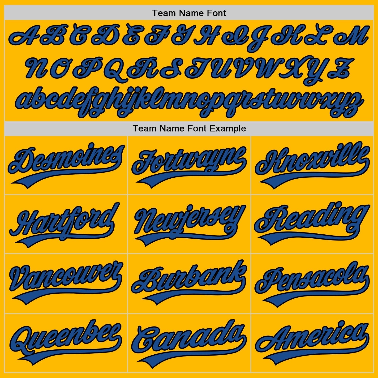 Custom Gold Blue-Black Authentic Throwback Baseball Jersey baseball jersey product view 4
