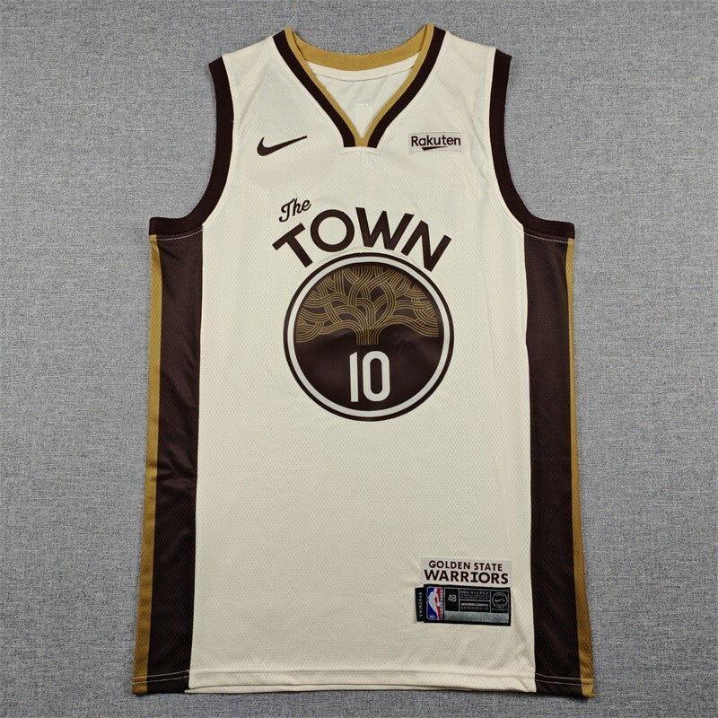 Golden State Warriors #10 Jimmy Butler 26 Warriors 10 Off-White City Edition Style 2 Basketball Jersey basketball jersey product view 1