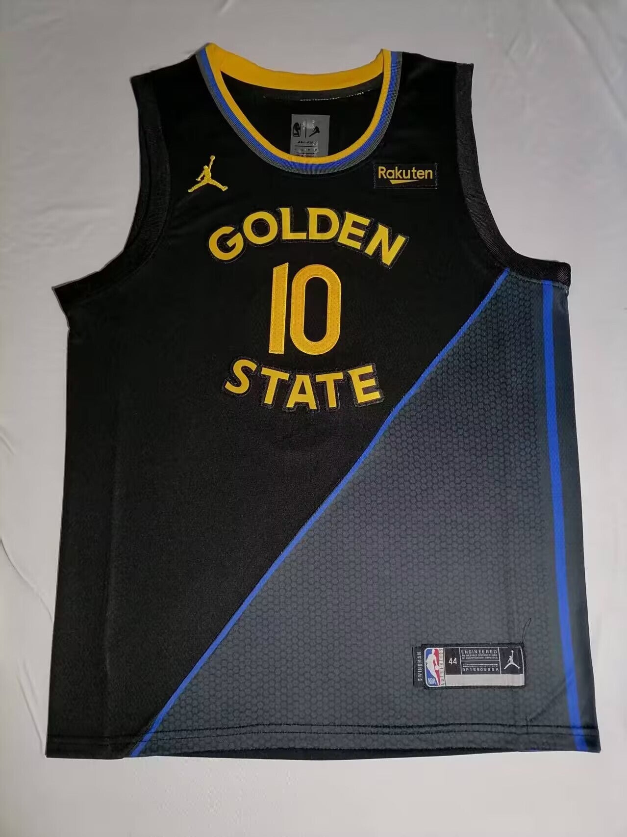 Golden State Warriors #10 Jimmy Butler Warriors 10 Black Style 2 Basketball Jersey basketball jersey product view 1